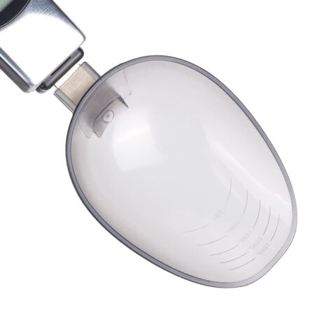 Balance Cuisine Electronique Spoon - Balance de cuisine numérique spoon, ABS et acier inoxydable, 500g avec précision de 0.1g et fonctions tare/verrouillage/comptage (1/5)