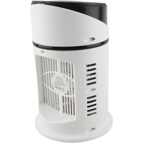 Climatiseur Ventilateur Portable USB Mini Evaporatif Timer Silencieux Humidification Bureau Chambre Dormitory ABS PC 700g 5V 300ml Noir (1/5)