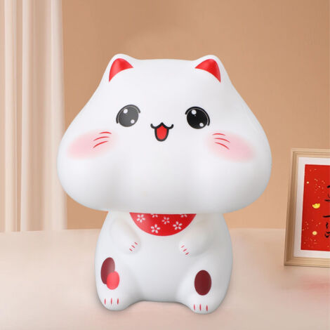 Figurine Solaris - Chat Chance Automatique à Mouvement Pendulaire pour Bureau, Tableau de Bord ou Comptoir - ABS, 90g, 6.8x6.2x8.7cm - Décoration Éco-Energétique Attirant la Prospérité (1/5)