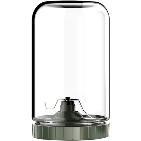 Moulin à Café Portable + Extracteur de Jus + Broyeur à Glaçons 3 en 1 High-Speed 18000BPM Compact pour Camping Vert Moulin à Café à Main, Blender Portable (1/5)