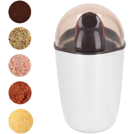Moulin électrique [Broyeur] en Inox 304 200W 684g, Broyage café, épices, herbes avec lames durable, Facile nettoyage (1/5)