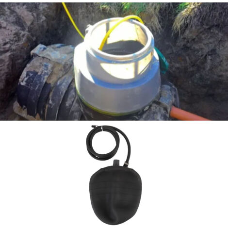 Bouchon à ballon PVC haute résistance pour test de tuyaux et détection de fuites, avec une élasticité exceptionnelle (1/5)