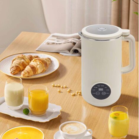 Machine à lait végétal multifonctionnelle 1200ml avec nettoyage automatique et isolation