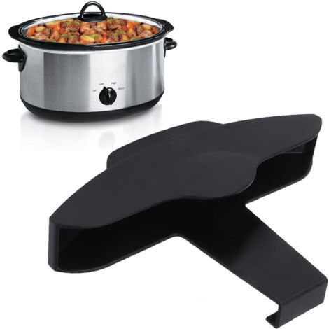 Porte-Couvercle pour Slow Cooker: Porte-Couvercle Crock Pot Organisateur Cuisine Design Libre-Mains Garde Plan de Travail Net ABS 72g. (1/5)