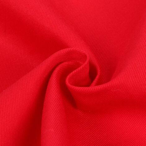 Tablier Cuisine Cotton Waterproof Red Bowknot Adjustable Neckband Apron 68x63cm (1/5)