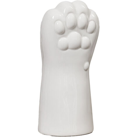 Vase Hydroponique Artisanale 1pc – Forme Mains Pattes de Chat – Décor Maison Living Fleurs Séchées Arrangement Créatif Céramique (2 Pièces Carton Livraison) (1/5)