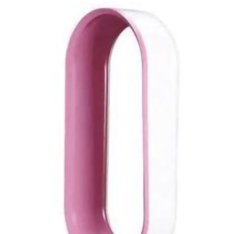 Ventilateur Sans Lames avec Purification d'Air, Ultra-Silencieux, Ellipse Rose, 40W, Contrôle à Distance, PC et ABS