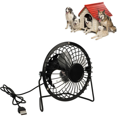 Ventilateur Solaire 5W USB pour Serre et Petite Maison, Rechargeable, Motor Brushless, Angle Réglable 360°, Sans Stockage d'Électricité