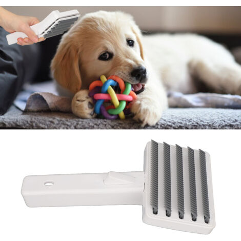 Époule Désépaissante pour Chiens et Chats - ABS Durable - Poignée Ergonomique - Massage Corporel (1/5)