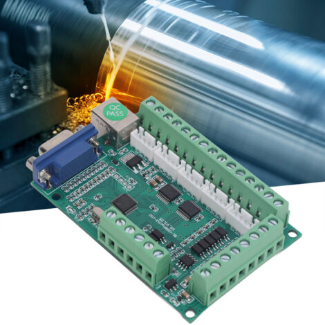 Carte de Controle USB 5 Axes Kit - V3.25 12V-24V pour CNC Gravure Fraiseuse Machine avec Optocoupler Isolation et 32-bit STM