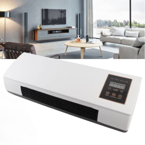 Radiateur mural électrique double usage haute efficacité angle large mobile petit chauffage d'air PP Injection Molding