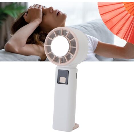 Ventilateur à Main Rechargeable Portable à 5 Vitesses avec Batterie Longue Durée et Design Silencieux pour Usage Domestique et Extérieur (1/5)