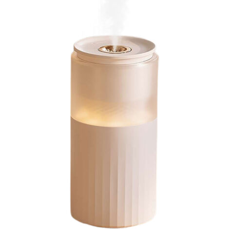 HUMIDIFICATEUR MINI D'AMBiance rechargeable blanc, spray puissant pour bureau, chambre et voiture (1/5)