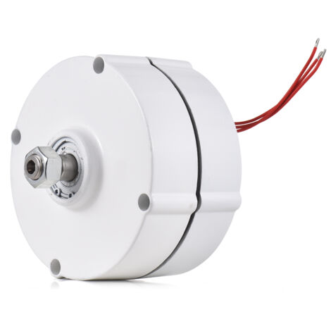 Générateur à courant alternatif triphase 400W 12V permanent à aimants NdFeB pour turbines éoliennes (1/5)