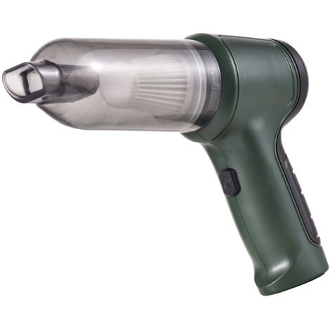 Aspirateur Main Sans Fil Mini Portable 3-en-1 9000Pa [Aspirateur main sans fil] + [Aspirateur 3-en-1] + [120W 9000Pa] + [Aspirateur souffleur pompe] + [Pliable et rechargeable USB 2000mAh] + [Filtre l (1/5)