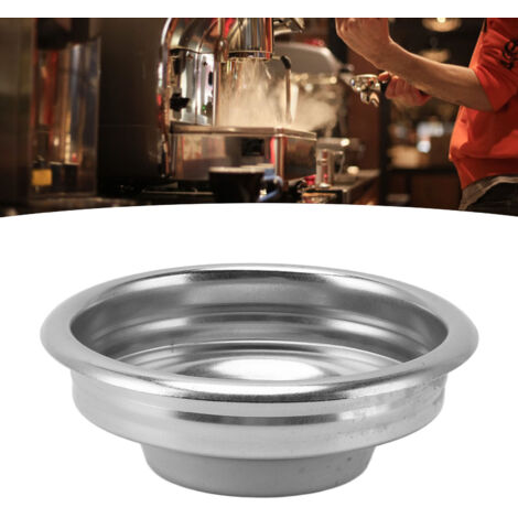 Panier de Filtre pour Machine à Café en Acier Inoxydable, 58mm, Facile à Nettoyer et Compatible avec Plusieurs Marques