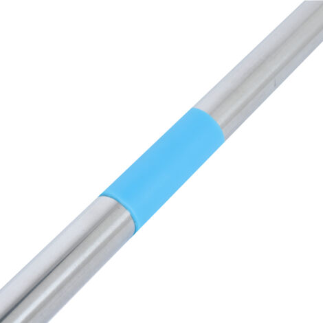 Balai Telescopique Multifonction pour Sol, Tapis, Cheveux d'Animaux – Poils, Dépoussiérage, Outil de Nettoyage Bleu (1/5)