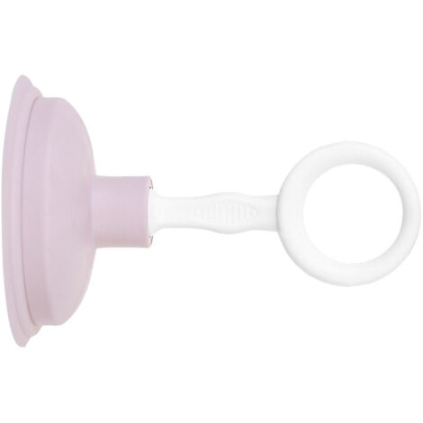 Piston pour Évier et Plongeoir - Force de Suction Forte, Pipe Dredging Rapide, Cupule de Nettoyage pour Cuisine et Salle de Bain Rose, Matériaux PP et PE, Dimensions 10.5x16.5cm (1/4)
