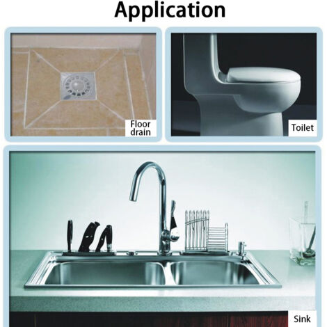 Nettoyeur de Canalisation Toilet Dredge Poignée Antidérapante Longeur 5m ABS 72A Steel Noir 775g Élimine Obstructions Pipe Clog Remover Pour Évier Salle de Bain Plomberie (1/5)