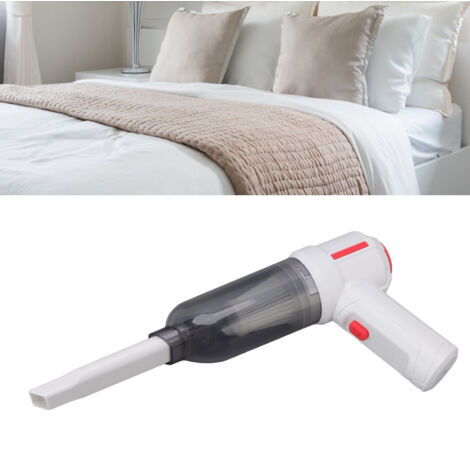 Aspirateur Main Sans Fil Mini Portatif USB Haute Puissance [White] Purification Maison Voiture Sans Fil &nbspCleaner (1/5)
