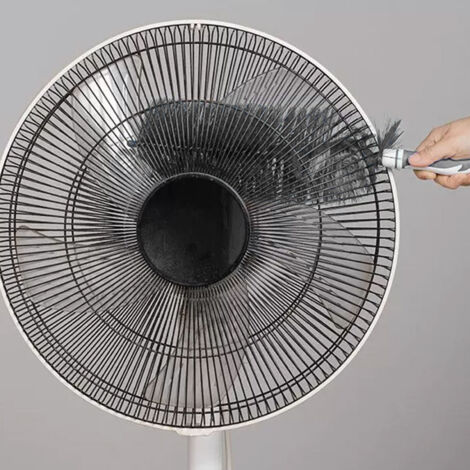 Balai Flexible de Dépoussiéreur Multi-Usage, 48cm/18.9in, Fibre et Plastique Gris (1/5)