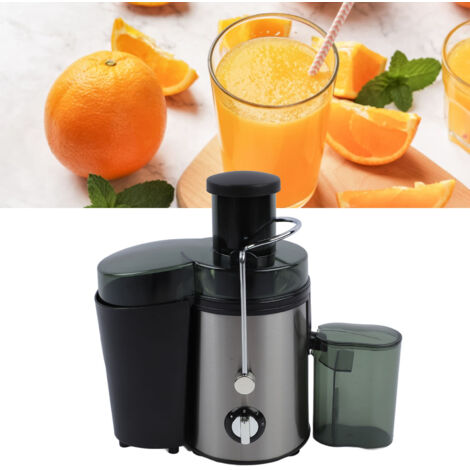 Extracteur de jus multifonction électrique pour fruits et légumes - Kit de cuisine ménager avec capacité XL et séparation optimale (1/5)