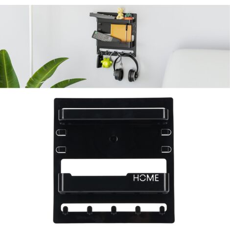 Organisation Murale pour Bureau et Dormeur avec Crochets et Porte Accessoires (1/5)