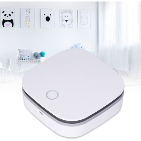 【Purificateur d'Air】 Portable ABS 289g USB 2200mAh Noir Purification Ozone Ion Negatif Ultraviolet Deodorisation Multizone (1/5)