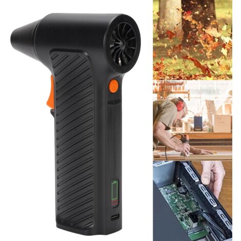 Souffleur Électrique Sans Fil 11000RPM 2600mAh ABS Turbo Blower pour Clavier Ordinateur Bricolage Camping Dom (1/5)