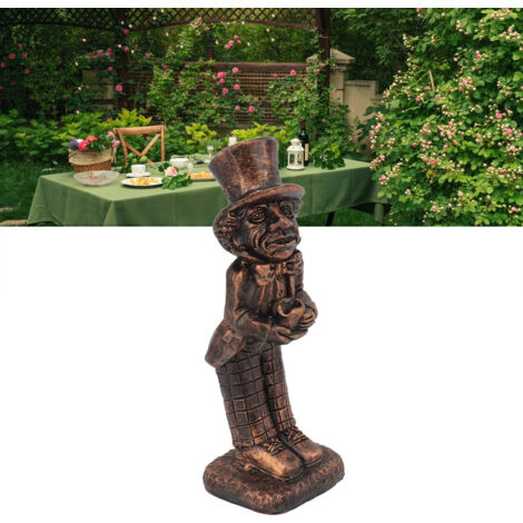 Statue de Personnage Comics - Figurine Décorative en Résine pour Bureau ou Jardin - 142g (1/5)