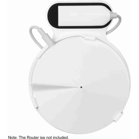 Support mural pour routeur WiFi - Support mural plastique pour Deco M5 - Support sans installation, blanc (1/5)