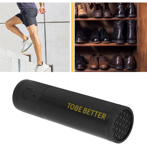 Désodorisant Ultra à Oxygène sans Fil Type C pour Chaussures, Sacs Sport, Armoire et Auto - ABS Noir, 500mAh Batterie, Usage Long 5h/semaine (1/5)