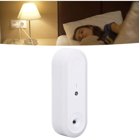Plug in Air Purifier avec Négativ Ion Génération, Sensor Smart LED, Formaldehyde Removal Smoke, Night Light 100‑240V US Plug