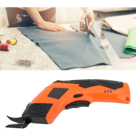 Ciseaux Électriques Multifonction CZ10000 - Cutter Rechargeable Haute Performance pour Textile, Papier, Bois et Tissus (ABS/Acier, 356g, 3.6V Li-ion) (1/5)
