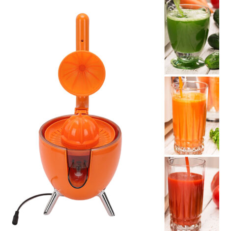 Extracteur de Jus Citrus Electrique Portable et Automatique, Machine à Jus Compacte pour Maison avec Séparation Pulpe, Construction ABS et Conception Miniature (1/5)