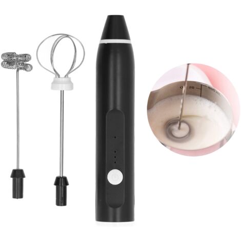 [Fouet à lait électrique sans fil] + [Mano] + [Boucles doubles et lanternes] + [USB rechargeable] (1/5)