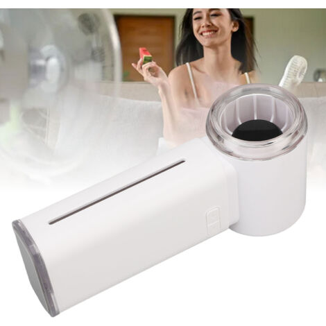 [Ventilateur Turbine Personnel Rechargeable] Ventilateur Main Mist Diffuseur d'huiles essentielle, rechargeable, LED Display, Vitesse ajustable (1-199) ABS Turbine Motor, 3500 mAh Battery 146.5mm, 276 (1/5)