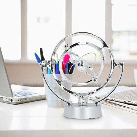 [Pendule Perpétuelle] + [Planète] + [USB/Batteries] + [Décoration Bureau] (1/5)