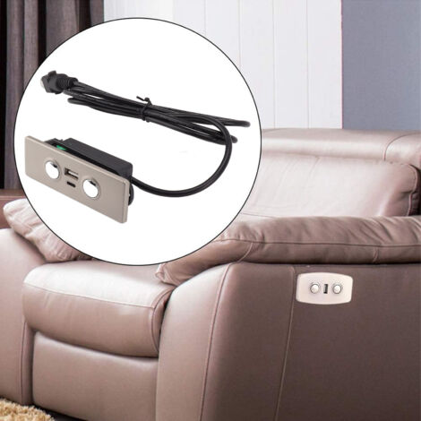 Télécommande pour siège élévateur électrique 5 pins avec port USB-C (1/5)