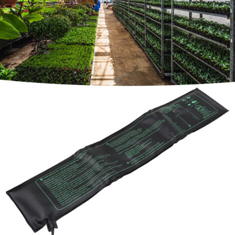 Matériau de Germination Chaud Plante Hydroponie Tapis de Chaleur Etanche Chauffe Plantes Appartement Chauffe Plantes Reptiles Hygrophiles
