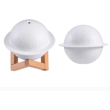 Humidificateur - Humidificateur Diffuseur avec Modes de Pulvérisation Continus et Intermittents - Capacité 2000mAh - 480g - Blanc - ABS et Composants Électroniques (1/5)