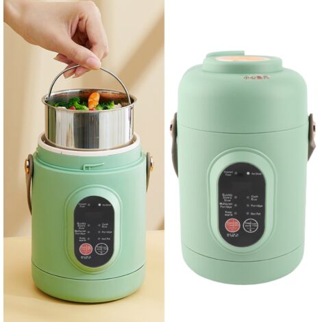[Réchaud Électrique Portable] [Cuisine Nomade] [EU Plug 220V] [500W, 800ml] - Mini Marmite Multifonction pour Voyage, Cuisine Silencieuse et Maintenance automatique