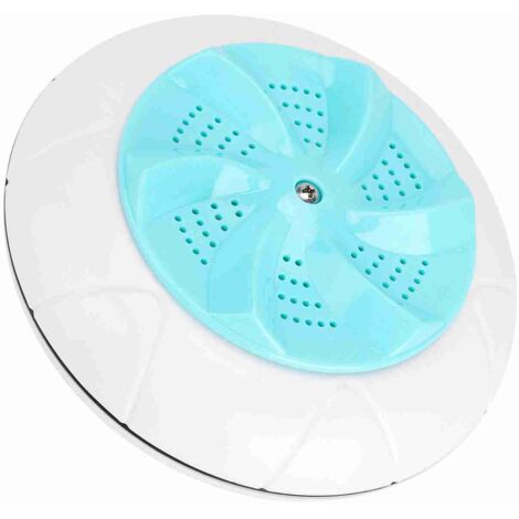 [Petit Laveuse Voyage] [Mini Portable] [Turbo Ultrasound] [ABS Matériel Diamètre 13cm Epaisseur 5.3cm] [Green ou White] [320g Complet Host 1] (1/5)
