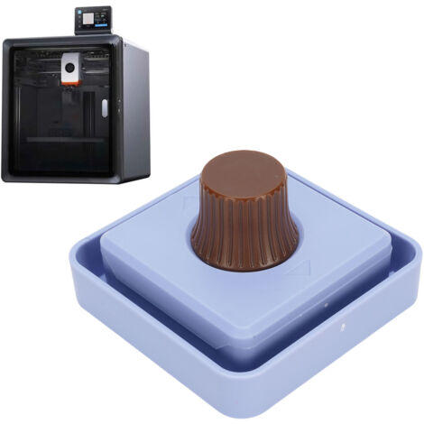 [Organiseur Accessoire] Support Nettoyage Microfibre 3D Blue avec Manche Ergonomique pour Plateau Prise Durable Plastique [2 Pièces] (1/5)