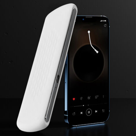Enceinte de Sommeil Conduction Osseuse et Bluetooth Anti-Insomnie - Blanc (1/5)