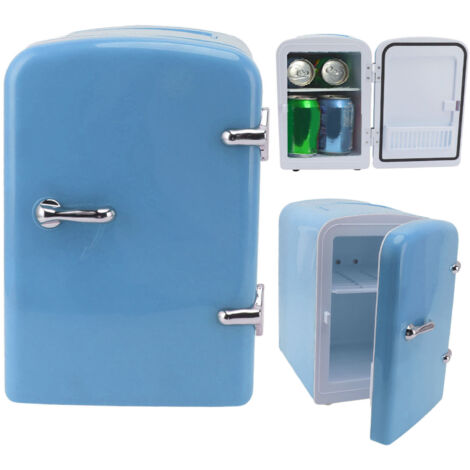 Mini Frigo 4L Portable Refroidisseur Chauffeur pour Soins Cosmétiques, Boissons et Aliments avec Adaptateur DC12V pour Voiture (1/5)