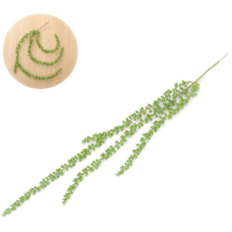Touffe de Plantes Artificielles Succulentes en Silicone pour Décor Murale Lot 1 76 cm Matériaux Silicone, Plastique et Métal (1/5)