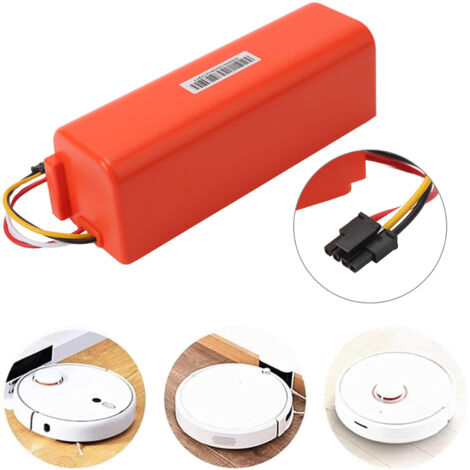 Batterie Robot Aspirateur Compatible Xiaomi 5200mAh Lithium Fibre - Pour Mi 1, 1S, S55, S60, S65, S50, S51, S5, S6 - Rapid Charging & Protection (1 Unité) (1/5)