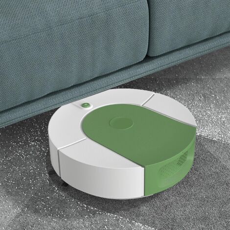 Robot Aspirateur Intelligent à Recharge USB avec Forte Aspiration et Fonction Nettoyage pour Sols Céramiques et Parquets [Lot 1]