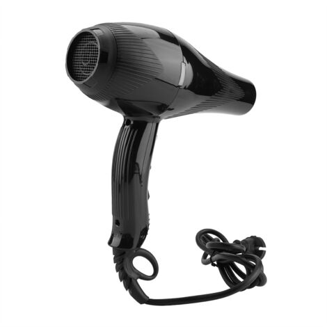 Sèche-cheveux Professionnel 3000W Thermostatique, Concentré et Diffuseur Inclus, ABS Noir (1/5)